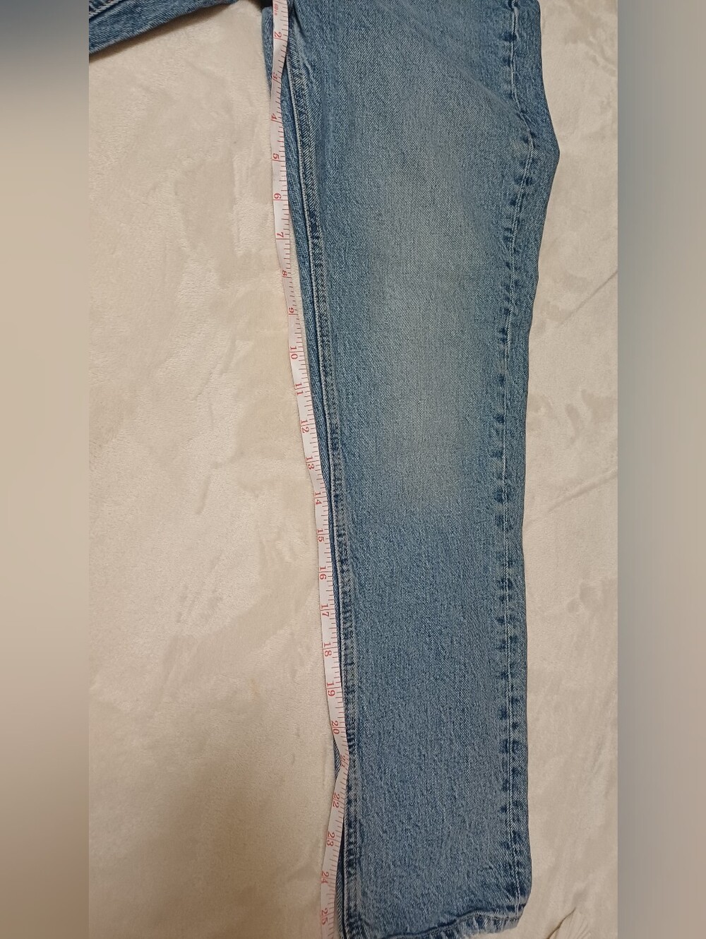 OFFERS ARE ACCEPTED | Zara Light Wash Straight Leg Jeans Women's US 6 EU 38 - Picture 5 of 9